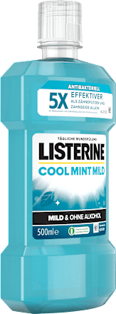 Mundspülung Cool Mint milder Geschmack Listerine