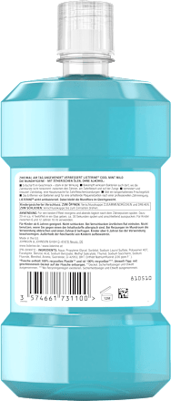 Mundspülung Cool Mint milder Geschmack Listerine