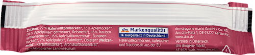 Fruchtriegel Apfel-Traube ab 1 Jahr dmBio