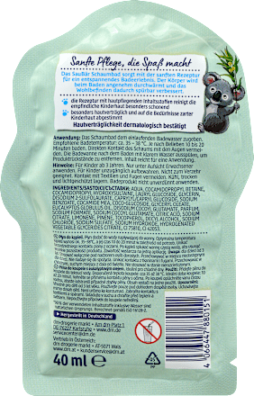 Płyn do kąpieli z olejkiem eukaliptusowym SauBär