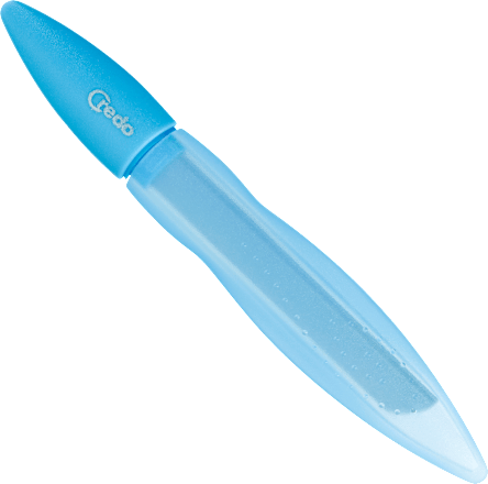 Nagelfeile Keramik pop art Credo