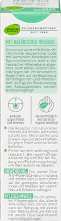 Anti-Pickel-SOS-Serum Heilerde & Grüntee alverde NATURKOSMETIK