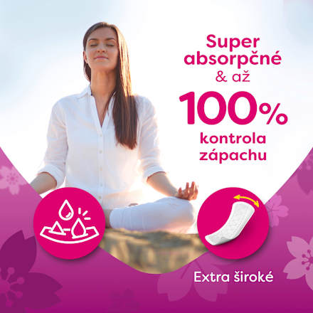 Slipové vložky Plus Large Carefree