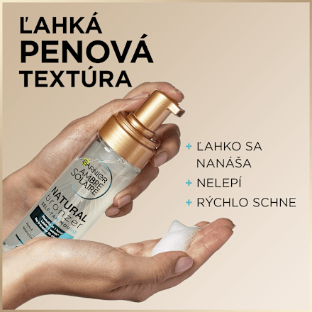 Samoopaľovacia pena Garnier Ambre Solaire Natural Bronzer Garnier Ambre Solaire