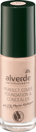 Foundation & Concealer Perfect Cover 10 Vanilla alverde NATURKOSMETIK