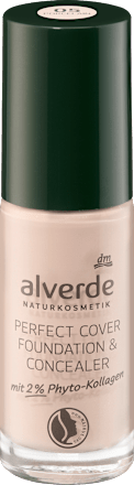 Foundation & Concealer Perfect Cover 05 Porcelain  alverde NATURKOSMETIK