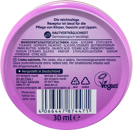 Crema nutriente Catch The Magic Moments Balea