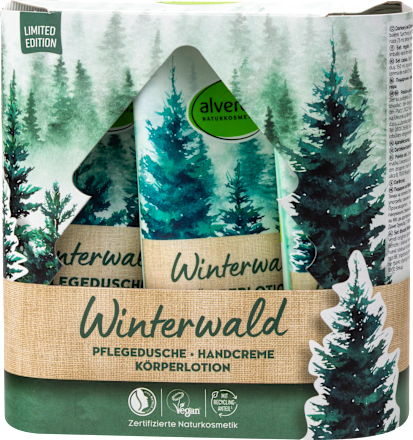 dárková sada Winterwald alverde NATURKOSMETIK