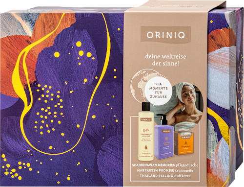 Geschenkset Weltreise der Sinne ORINIQ