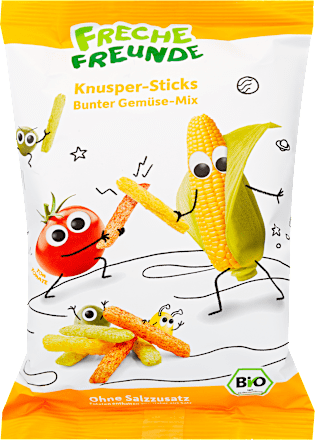 Bio zöldségpálcikák, 1 éves kortól Freche Freunde