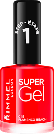 Körömlakk Super Gel, Flamenco Beach 045 RIMMEL LONDON