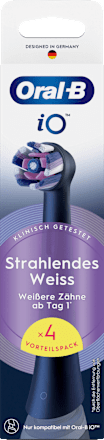 Aufsteckbürsten iO strahlendes Weiss, schwarz Oral-B