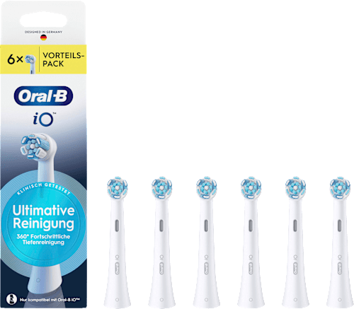 Aufsteckbürsten iO Ultimative Reinigung, weiß Oral-B
