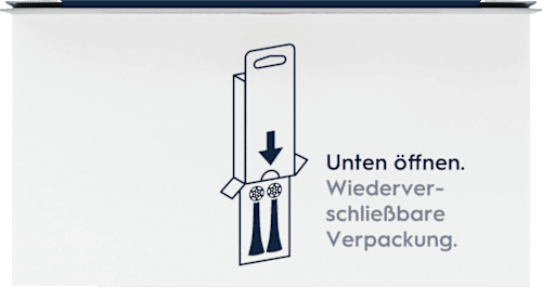 Aufsteckbürsten iO strahlendes Weiss, schwarz Oral-B