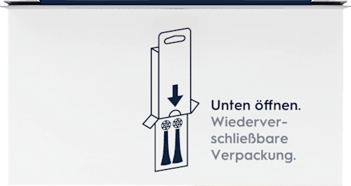 Aufsteckbürsten iO strahlendes Weiss, schwarz Oral-B