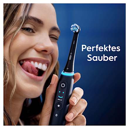 Aufsteckbürsten iO Sanfte Reinigung schwarz Oral-B