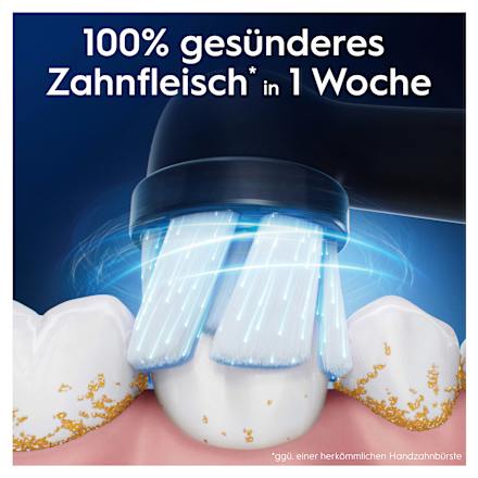 Aufsteckbürsten iO Sanfte Reinigung schwarz Oral-B