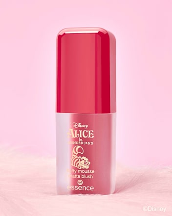 Blush Disney Alice In Wonderland Fluffy Mousse Matte 01 Absolutely Paw-Some essence