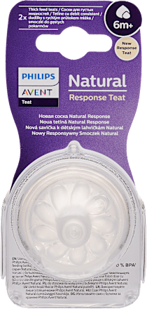Natural Response, gyors folyású pótcumi PHILIPS AVENT