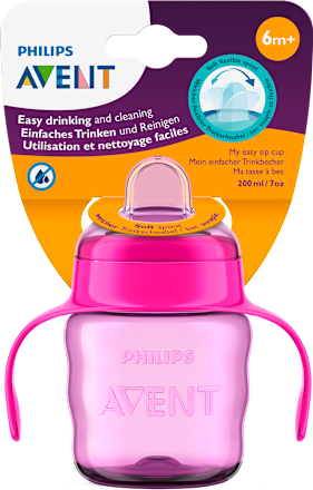 Varázsitató füllel, kislányoknak, 6 hónapos kortól PHILIPS AVENT