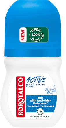 Deodorant roll-on Active Sea Salts Fresh Borotalco