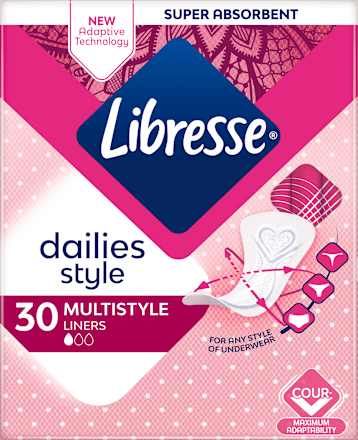 Ščitniki perila dailies style Libresse