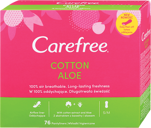 Ščitniki perila Cotton Feel Normal Aloe Carefree