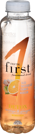 first Vitality voda - narandža i đumbir Fructal