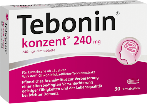 Tebonin konzent 240mg Filmtablette Tebonin