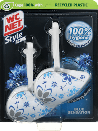 WC obešanka Style Blue Sensation WC NET