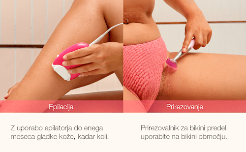 Epilator Silk·épil 3 in damski prirezovalnik Bikini FG 1100 Braun