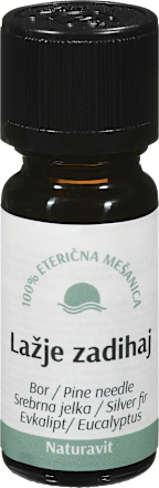 Mešanica eteričnih olj Lažje zadihaj Naturavit