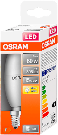 Żarówka LED świeca 7W E14 OSRAM