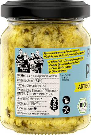 Pesto, Artischocken & Zitrone PPURA