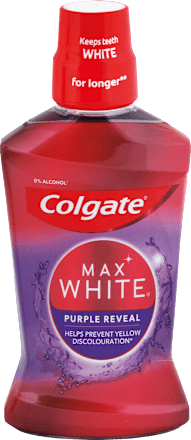 Ústna voda Max White Purple Reveal  Colgate