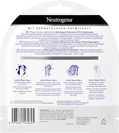 Handmaske Intensive Cica Neutrogena