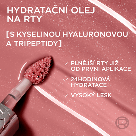 olejový lesk na rty Plump Ambition 641 Latte Glace L'ORÉAL PARiS