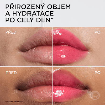 olejový lesk na rty Plump Ambition 641 Latte Glace L'ORÉAL PARiS