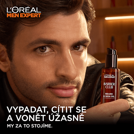 olej na vousy Barber Club L'ORÉAL PARiS MEN EXPERT