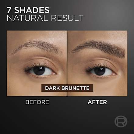 fix na obočí Infallible Faux Brow - Dark Brunette L'ORÉAL PARiS