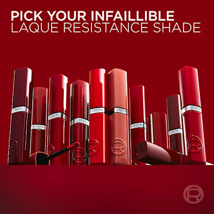 rtěnka Laque Resistance 215 Drunk In Rose L'ORÉAL PARiS