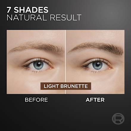 fix na obočí Infallible Faux Brow - Light Brunette L'ORÉAL PARiS