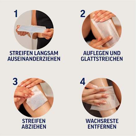 Kaltwachsstreifen Expert Körper & Beine Veet