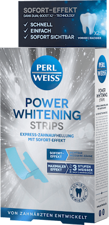 Power Whitening Strips Express-Zahnaufhellung Perlweiss