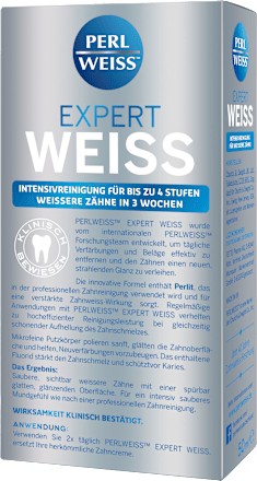Zahnpasta Expert Weiss Perlweiss
