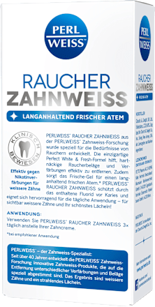 Zahnpasta Raucher-Zahnweiss Perlweiss