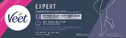 Enthaarungscreme Expert Körper & Beine Veet