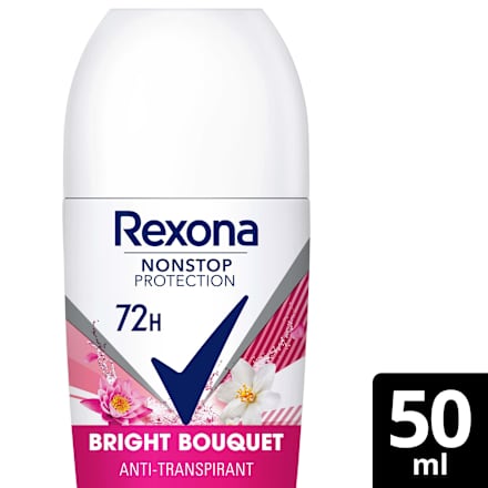 Antitranspirant Deo Roll-On Nonstop Protection Bright Bouquet Rexona