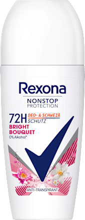 Antitranspirant Deo Roll-On Nonstop Protection Bright Bouquet Rexona