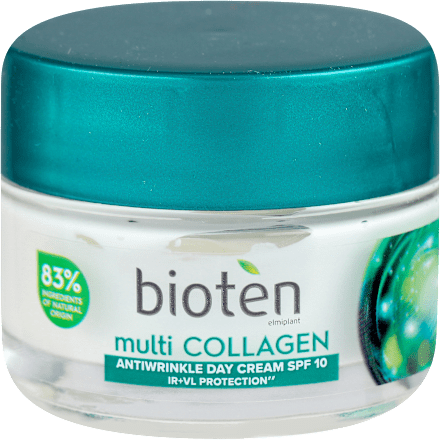 multi COLLAGEN ANTIWRINKLE - dnevna krema protiv bora, SPF10 bioten